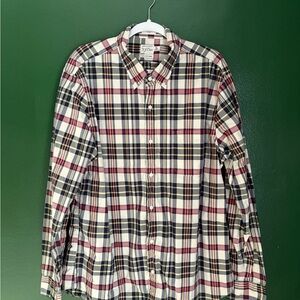 J. Crew Multicolor Plaid Casual Shirt